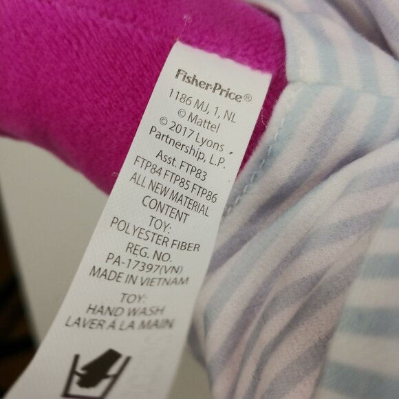 Fisher Price Barney the Dinosaur Train Conductor Plush Stuffed Animal - Picture 10 of 12